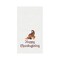 Happy Thanksgiving Embroidered Waffle Weave Kitchen Towel